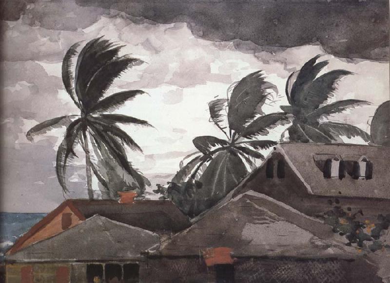 Winslow Homer Ouragan aux Bahamas oil painting picture